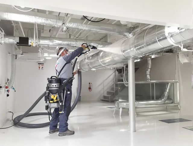 Professional central duct cleaning by Swansea Air Duct Cleaning in Swansea